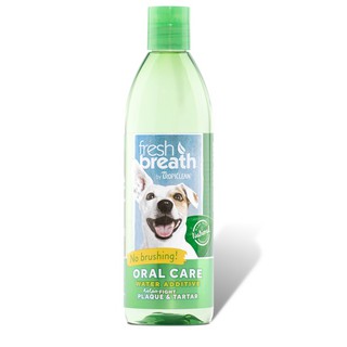 Tropiclean Fresh Breath Water Additive 473 ml.