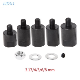 Lidu1 อะแดปเตอร์ใบเลื่อย 3.17/4/5/6/8 มม. Axle Motor Shaft Coupler