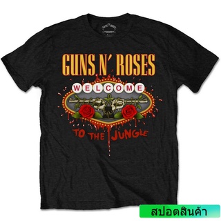 เสื้อยืด พิมพ์ลาย Guns N Roses Welcome To The Jungle Diy สําหรับผู้ชาย