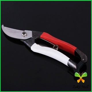 Zakii Mall กรรไกรตัดกิ่งไม้ กรรไกรตัดดอก อุปกรณ์ทำสวน Pruning shears