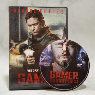 GAMER (ดีวีดี) / คนเกมทะลุเกม (DVD) *ของแท้ คุณภาพดี* หนังฝรั่ง มือสอง