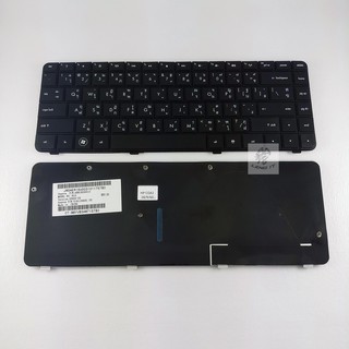 HP/COMPAQ คีย์บอร์ดโน๊ตบุ๊ค KEYBOARD CQ42 สีดำ