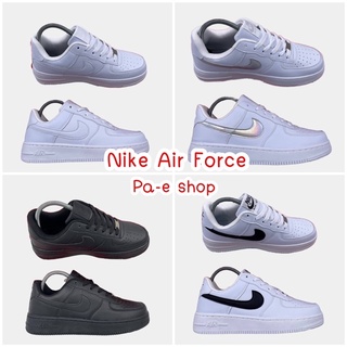 👟รองเท้า Nike Air Force รองเท้าผ้าใบ สีขาว