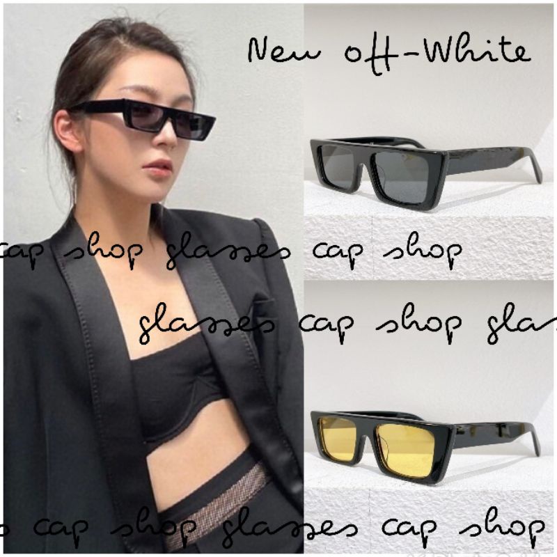 New Off-W แว่นตาแฟชั่น แว่นตาสไตล์วินเทจ [มีสินค้าพร้อมส่ง]