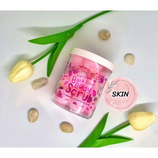 Sugary Bath Time Body Scrub สครับเมือกหอยทาก (สูตรโกจิเบอร์รี่) สครับน้ำตาล เผยผิวใหม่ สุขภาพดี เปล่งปลั่งมีน้ำมีนวล