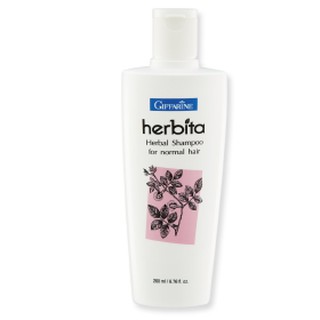 Herbita Herbal Shampoo | แชมพู สูตรสมุนไพร เฮอร์บิต้า สูตรผมธรรมดา กิฟฟารีน