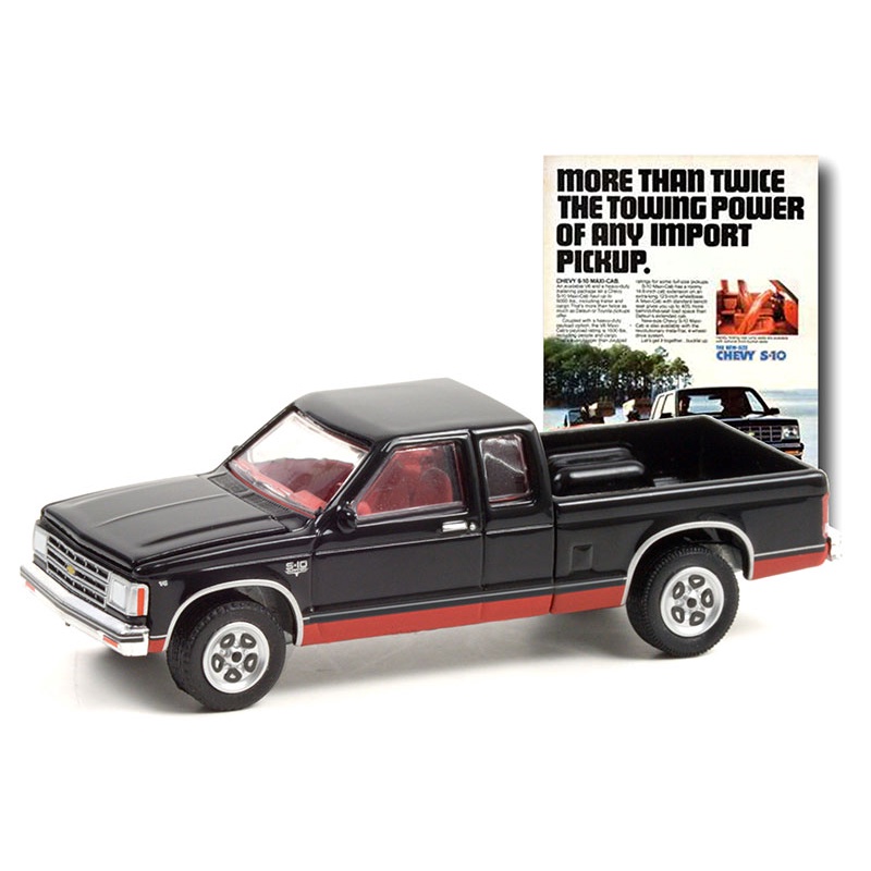 Greenlight 1/64 Vintage AD Cars Series 5 - 1983 Chevrolet S-10 Maxi Cab 39080-E