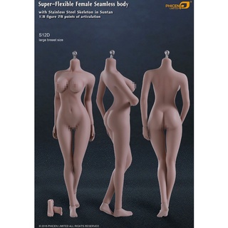 🚛 สินค้าพร้อมส่ง​ TBLeague S12D Body Stainless (Large bust, Suntan) เท้าถอดเปลี่ยนได้