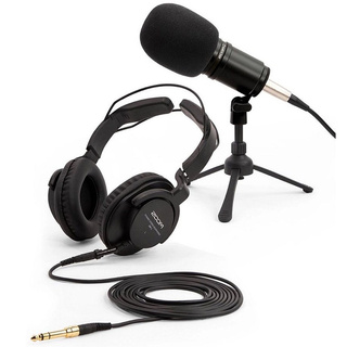 Zoom ZDM-1 PMP Podcast Mic Pack ชุดบันทึกเสียงพ็อดคาสท์ รับประกันศูนย์ไทย 1 ปี