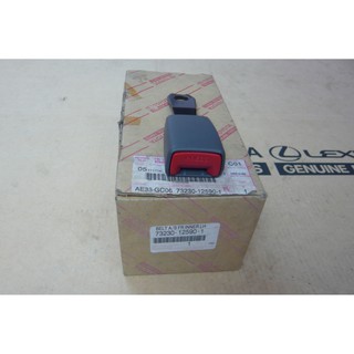 73230-12590-1 ตัวล็อคเข็มขัดนิรภัยหน้าซ้าย/ สีดำ COROLLA ปี 1995-1997 ของแท้ เบิกศูนย์ โตโยต้า Toyota ราคา ต่อ 1 อัน