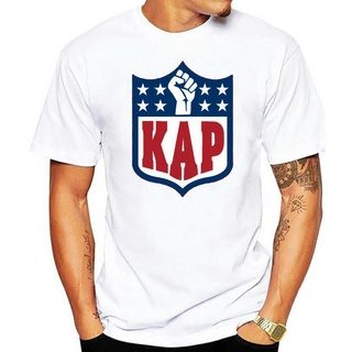 เสื้อยืดพิมพ์ลายแฟชั่น เสื้อยืด พิมพ์ลายโลโก้ COLIN KAEPERNICK FOOTBAL PARODY KAP OLDSKOOL ART สําหรับผู้ชาย และผู้หญิง