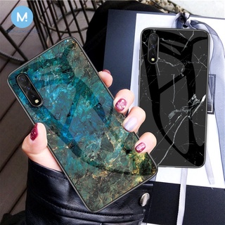 เคสโทรศัพท์มือถือแบบแก้วแข็ง ลายหินอ่อน สําหรับ VIVO Y21 Y21S Y12S Y12A Y20i Y20 Y20S Y33S Y17 Y15 Y12 Y91C Y91 Y93 Y95 Y51 Y31 G 2021