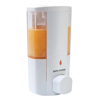 WSP ที่กดสบู่เหลว 1 ช่อง ที่กดสบู่เหลวติดกำแพง ที่กดสบู่ ติดตั้งง่าย ขนาด 400 ml. รุ่น DP-117W (สีขาว)