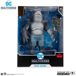 [ของใหม่ กล่องไม่สวย] McFARLANE TOYS : GOLD LABEL COLLECTION : DC MULTIVRSE : KING SHARK มือ 1 กล่องไม่สวย ของแท้ 100%