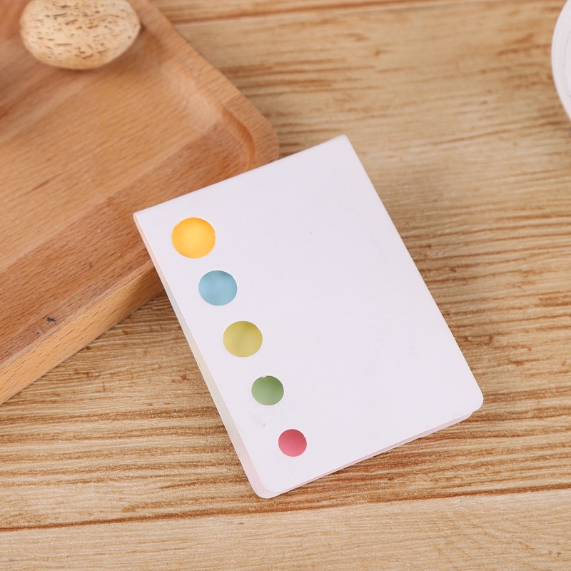 กระดาษโน๊ตกาวในตัว Sticky Note กระดาษบันทึกข้อความแบบพับ 5แถวปกขาว✔️พร้อมส่ง กระดาษโน๊ต จดบันทึก ราคา ถูกที่สุด ดีลบีเคเค แกลเลอรีภาพที่ 9
