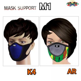 หน้ากากมีกรองกันฝุ่น Mask Support M1