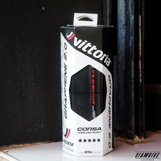 ยาง Tubeless Vittoria Corsa G2.0 TLR / Tubeless Vittoria Corsa Graphene 2.0 TUBELESS READY  (TLR)