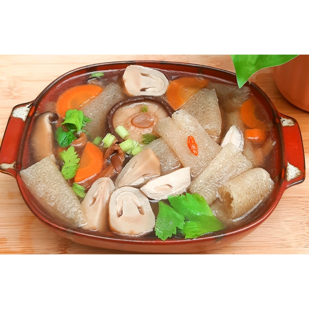 เยื่อไผ่ เห็ด วัตถุดิบ อาหาร เครื่องปรุง เยื่อไผ่แห้ง ขนาด 100 กรัม - รูปที่ 4