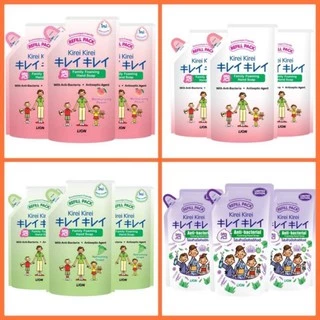 Kirei Kirei โฟมล้างมือ คิเรอิ คิเรอิ กลิ่น ออริจินัล ชนิดถุงเติม 200 ml 3 ถุง H250632