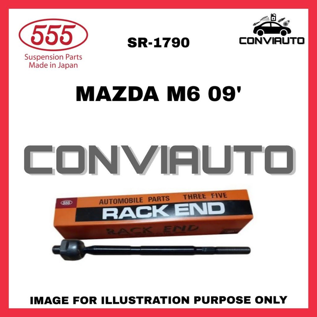 MAZDA M6 2009 ~ RACK END BRAND 555 (SR-1790)