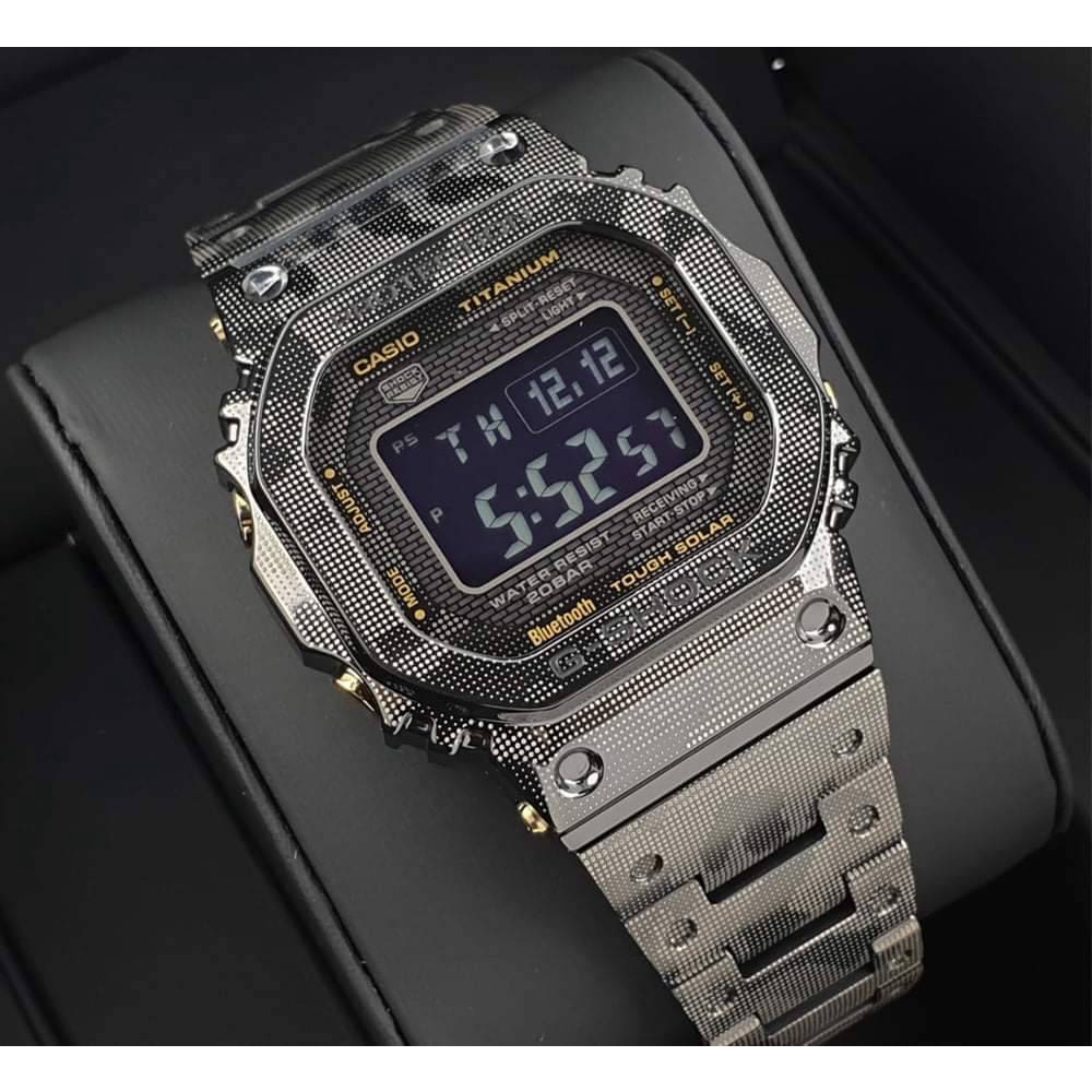 นาฬิกา G-Shock แท้ 100% รุ่น : GMW-B5000TCM-1 (Titanium Camouflage limited edition) วัสดุไทเทเนี่ยม ลายพรางรุ่นพิเศษ