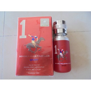 น้ำหอม  BEVERLY HILLS POLO CLUB 1 SPORT 50 ML/ 1.7 FL.OZ พร้อมส่ง