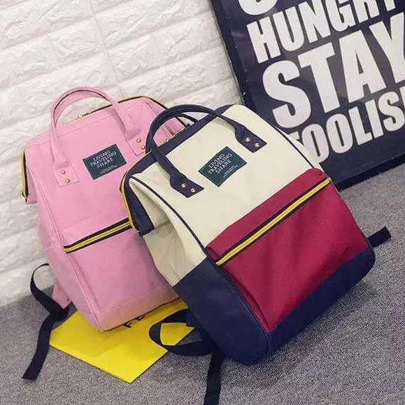 EC🔥พร้อมส่ง🔥 กระเป๋าเป้ใบใหญ่ Live travelling share EC 11