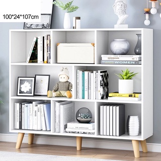 Bookshelf ชั้นวางอเนกประสงค์ ชั้นวางหนังสือ 100x24x107cm ST2134-6