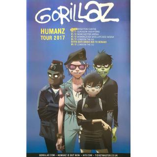 Gorillaz,โปสเตอร์วงดนตรีต่างประเทศ AM/EU