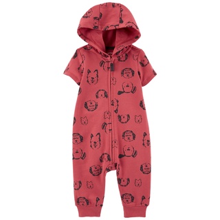 Carters Jumpsuit 1Pc Red-Hood L8 คาร์เตอร์เสื้อผ้าชุดจั๊มสูทมีลาย