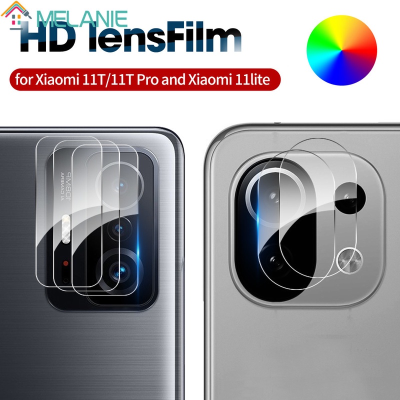 ฟิล์มกระจกนิรภัยกันรอยเลนส์กล้อง 9H กันรอยขีดข่วน สําหรับ Xiaomi 11T 11TPro 11Lite