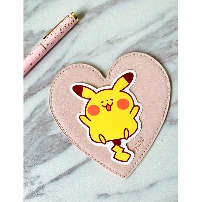 WATERPROOF Cheers Pikachu Pokemon Laptop/Luggage Sticker 874