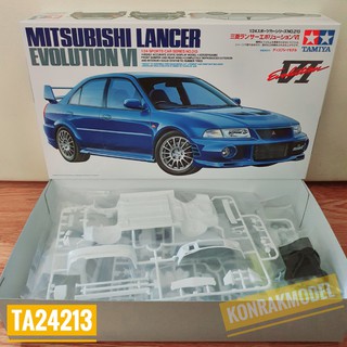 พลาสติกโมเดลประกอบรถยนต์ Mitsubishi Lancer Evo VI (TA24213)