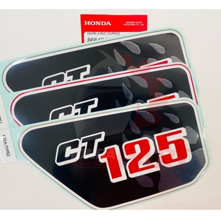 เครื่องหมาย สติกเกอร์ CT125 แท้ศูนย์ (สินค้าแท้) ติดฝาครอบท้ายด้านขวา