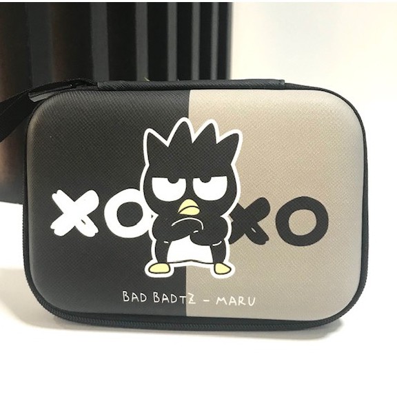 BAD BADTZ กล่องเก็บสายชาร์จ กล่องใส่ Pwb, HDD , หูฟัง Size L งานดี evaกันกระแทก ขนาด13.5x9.5x3.5cm งานสวย BY MANOPNEST