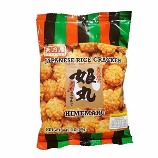 [พร้อมส่ง] Himemaru Japanese Rice Cracker 🇯🇵แครกเกอร์ข้าวทอดกรอบสไตล์ญี่ปุ่นรสซอสถั่วเหลืองผสมเครื่องเทศ ฮิเมะมารุ🇯🇵🇯🇵