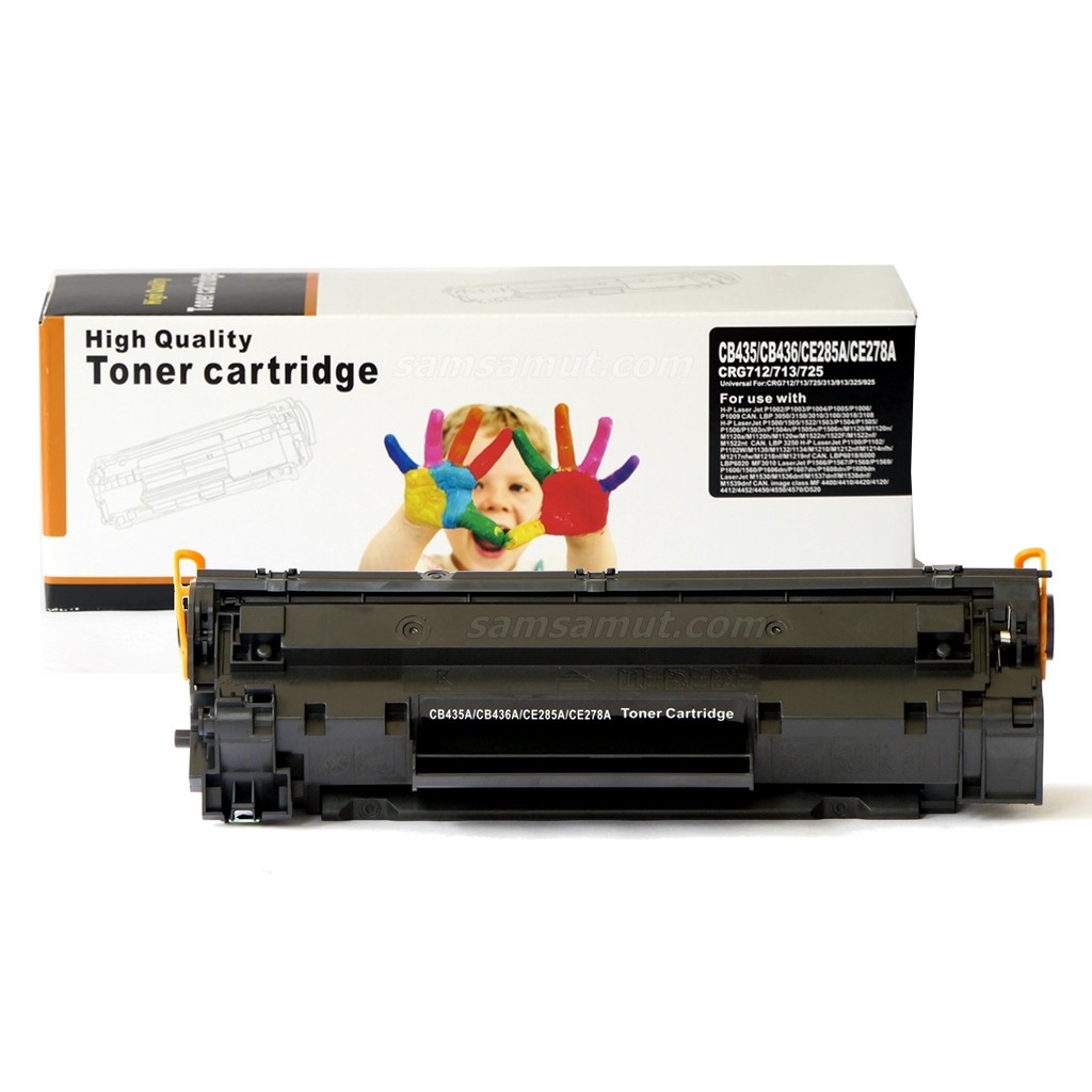 หมึกเทียบ HP CB435A (35A) P1002 / P1003 / P1004 / P1005 / P1006 / P1009 สั่ง 2 แถม กิฟการ์ด โลตัส 100 บาท