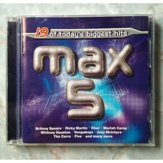 💿 CD MAX 5 อัลบั้มรวมเพลงฮิตยุค 90S