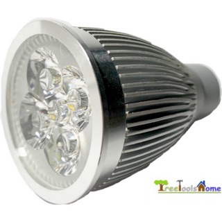 ไฟตู้โชว์ ไฟสปอร์ตไลท์ LED  5x1W แสงสีเหลือง แสงสีขาว ขั้วMR16  SPORTLIGHT LED BULB