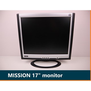 mission monitor 17" นิ้ว ฟรีสายไฟ AC สาย VGA จอคอมพิวเตอร์