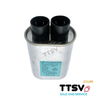 คาปาซิเตอร์ ไมโครเวฟ 0.95uf / 1uf / 1.05uf 2100VAC อะไหล่ไมโครเวฟ Cไมโครเวฟ