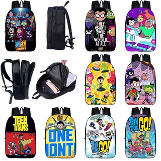 กระเป๋าเป้สะพายหลัง กระเป๋านักเรียน พิมพ์ลายการ์ตูน Ben 3 มิติ สําหรับเด็ก 10 ชิ้น