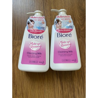 Biore บิโอเร คลีนซิ่ง มิลค์ Biore Cleansing Milk 180 ml ล้างเครื่องสำอาง