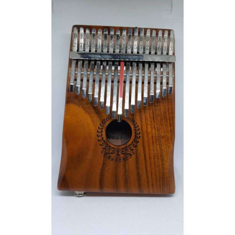 kalimba 17 keys ไม้มะฮอกกานี Acoustic Thumb Piano  คาลิมบา+ อุปกรณ์เสริม