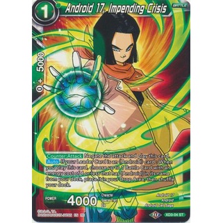 การ์ด Dragonball - TCG - Android 17, Crisis / XD3-04