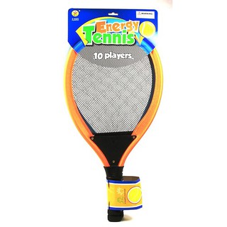 ไม้เทนนิสเด็ก ของเล่นเด็ก Energy tennis Racquet พร้อมลูกเทนนิส Tennis ball แบบยาง แร็กเกตเล็ก น้ำหนักเบา แร็กเก็ต