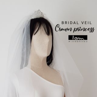 CROWN PRINCESS VEIL เวลมงกุฏเจ้าสาวงานทำพิเศษของIAM