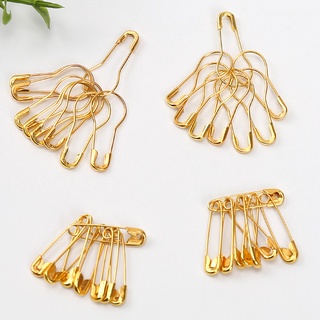 Golden Pin [100 ชิ้น] เข็มกลัด รูปน้ําเต้า ขนาดเล็ก เพื่อความปลอดภัย DIY