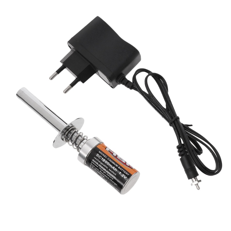 TO Glow Plug Starter Charger สําหรับเครื่องยนต์ Gas Nitro 1 10 1 8 RC Car