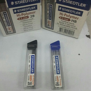 ไส้ดินสอกด 0.5 Staedtler 2B / HB Hi-Polymer (พร้อมส่ง)